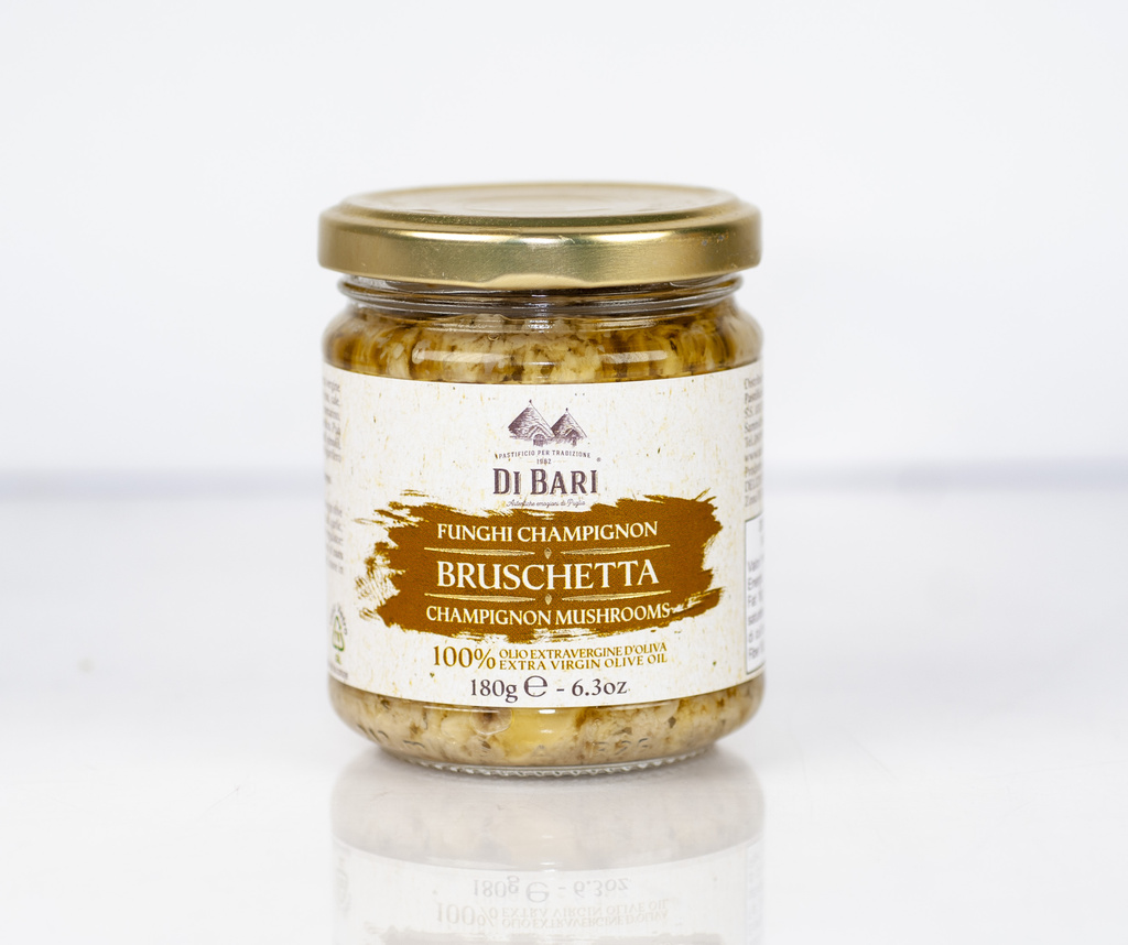 Bruschetta se žampiony 180g Di Bari Tarall´oro